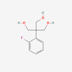 B600069 2-(2-Fluorophenyl)-2-(hydroxymethyl)propane-1,3-diol CAS No. 131506-00-8