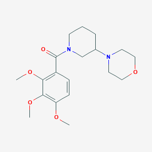 4-[1-(2,3,4-trimethoxybenzoyl)-3-piperidinyl]morpholine