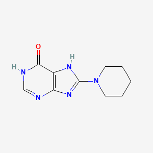 8-(1-piperidinyl)-1,9-dihydro-6H-purin-6-one