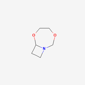 B600075 3,6-Dioxa-1-azabicyclo[5.2.0]nonane CAS No. 197978-00-0