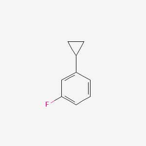 B600083 1-Cyclopropyl-3-fluorobenzene CAS No. 18511-61-0