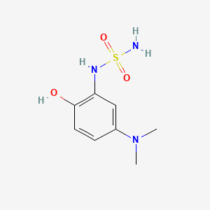 B600087 N-[5-(Dimethylamino)-2-hydroxyphenyl]sulfuric diamide CAS No. 195882-28-1