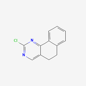 B600088 2-Chloro-5,6-dihydrobenzo[h]quinazoline CAS No. 13036-53-8