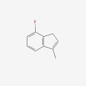B600097 7-Fluoro-3-methyl-1H-indene CAS No. 197851-11-9