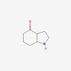 molecular formula C8H13NO B600112 Hexahydro-1H-indol-4(2H)-one CAS No. 18873-71-7