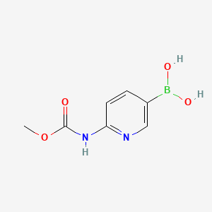 B600140 2-Methoxycarbonylaminopyridine-5-boronic acid CAS No. 107337-20-2