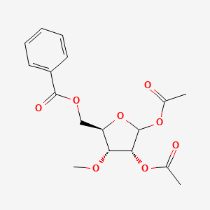 B600145 D-Ribofuranose, 3-O-methyl-, 1,2-diacetate 5-benzoate CAS No. 10300-21-7