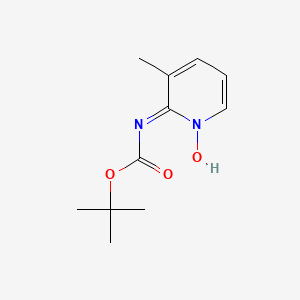 B600148 tert-Butyl (1-hydroxy-3-methylpyridin-2(1H)-ylidene)carbamate CAS No. 199296-32-7