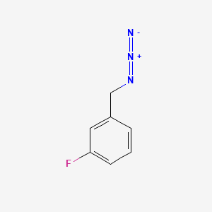 molecular formula C7H6FN3 B600164 1-(叠氮甲基)-3-氟苯 CAS No. 159979-97-2