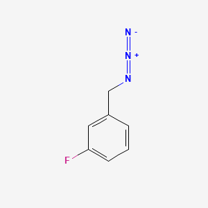 molecular formula C7H6FN3 B600164 1-(Azidométhyl)-3-fluorobenzène CAS No. 159979-97-2