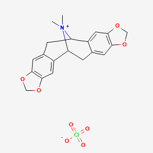 molecular formula C20H20NO4·ClO4 B600170 Californidine perchlorate CAS No. 17939-31-0
