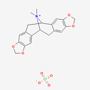 molecular formula C20H20NO4·ClO4 B600170 加州啶高氯酸盐 CAS No. 17939-31-0