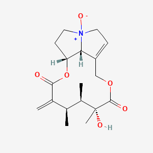 molecular formula C18H25NO6 B600171 千里光 N-氧化物 CAS No. 101687-28-9