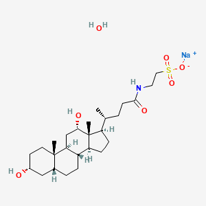 molecular formula C26H44NNaO6S B600172 Sodium taurodeoxycholate hydrate CAS No. 207737-97-1