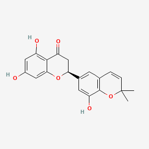 molecular formula C20H18O6 B600178 sigmoidin C CAS No. 101923-93-7