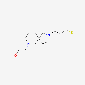 7-(2-methoxyethyl)-2-[3-(methylthio)propyl]-2,7-diazaspiro[4.5]decane