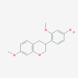 molecular formula C17H18O4 B600215 阿文森 CAS No. 63631-41-4