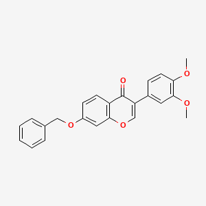 molecular formula C24H20O5 B600231 7-(苄氧基)-3-(3,4-二甲氧基苯基)-4H-香豆素-4-酮 CAS No. 54528-40-4
