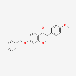 molecular formula C23H18O4 B600233 7-(benzyloxy)-3-(4-methoxyphenyl)-4H-chromen-4-one CAS No. 1621-59-6