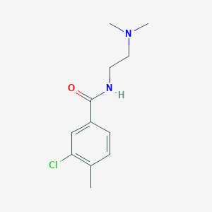 3-chloro-N-[2-(dimethylamino)ethyl]-4-methylbenzamide