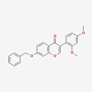 molecular formula C24H20O5 B600239 7-(Benzyloxy)-3-(2,4-dimethoxyphenyl)-4H-chromen-4-one CAS No. 71815-34-4