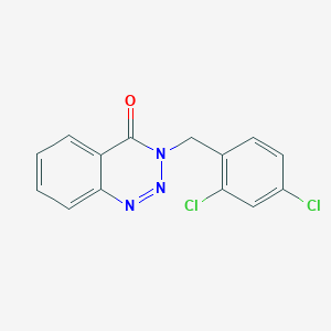 3-(2,4-dichlorobenzyl)-1,2,3-benzotriazin-4(3H)-one