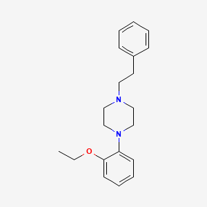 molecular formula C20H26N2O B6002984 1-(2-ethoxyphenyl)-4-(2-phenylethyl)piperazine 