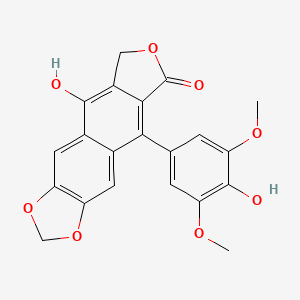 B600302 4'-Demethyldehydropodophyllotoxin CAS No. 117669-31-5