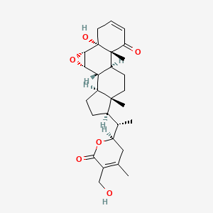 molecular formula C28H38O6 B600304 12-脱氧茄内酯 CAS No. 60124-17-6