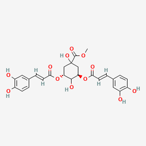 molecular formula C26H26O12 B600310 3,5-二-O-咖啡酰奎宁酸甲酯 CAS No. 159934-13-1
