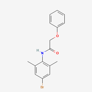 molecular formula C16H16BrNO2 B6003246 N-(4-bromo-2,6-dimethylphenyl)-2-phenoxyacetamide 