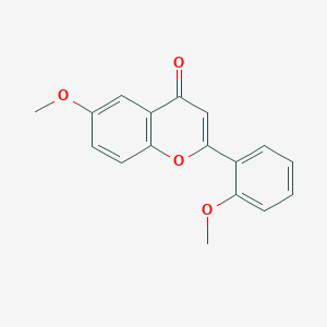 molecular formula C17H14O4 B600366 6,2'-二甲氧基黄酮 CAS No. 156464-92-5