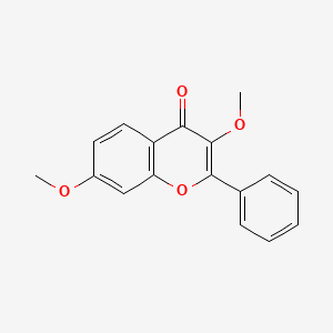 molecular formula C17H14O4 B600370 3,7-Dimethoxyflavone CAS No. 20950-52-1