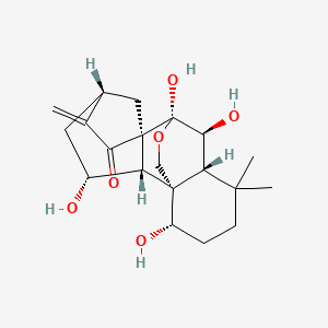 molecular formula C20H28O6 B600381 Effusanin E CAS No. 76470-15-0