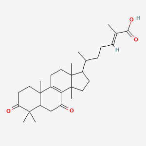 molecular formula C30H44O4 B600417 灵芝酸 DM CAS No. 173075-45-1