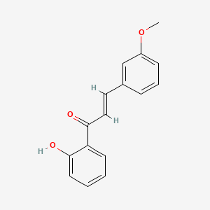 molecular formula C16H14O3 B600448 2'-羟基-3-甲氧基查耳酮 CAS No. 7146-86-3