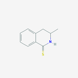molecular formula C10H11NS B6004574 3-methyl-3,4-dihydro-1(2H)-isoquinolinethione 