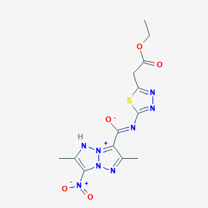 molecular formula C13H14N8O5S B6005555 NoName 