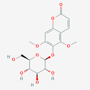 molecular formula C17H20O10 B600569 Mandshurin CAS No. 32451-87-9
