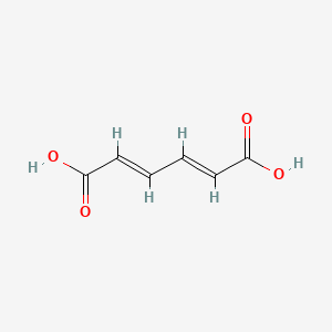 molecular formula C6H6O4 B600596 反式，反式-粘康酸 CAS No. 3588-17-8