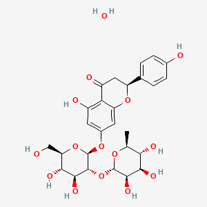 molecular formula C27H32O14·2H2O B600602 Naringin hydrate CAS No. 11032-30-7