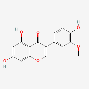 molecular formula C16H12O6 B600622 3'-O-Methylorobol CAS No. 36190-95-1