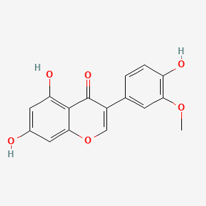 molecular formula C16H12O6 B600622 3'-O-甲基奥罗伯 CAS No. 36190-95-1