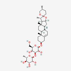 molecular formula C39H62O12 B600658 多花苷 C CAS No. 76296-71-4