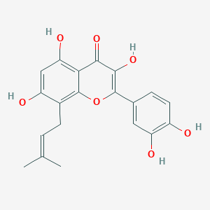 molecular formula C27H30O11 B600669 8-Prenylquercetin CAS No. 143724-75-8