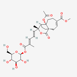  B600675 Pseudolaric acid B-O-beta-D-glucopyranoside CAS No. 98891-41-9