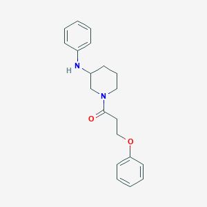 1-(3-phenoxypropanoyl)-N-phenyl-3-piperidinamine