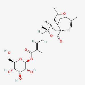  B600677 Pseudolaric acid A beta-D-glucoside CAS No. 98891-44-2