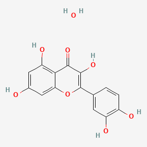 molecular formula C15H10O7·xH2O B600684 槲皮素 CAS No. 849061-97-8