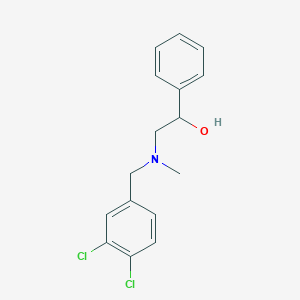 2-[(3,4-dichlorobenzyl)(methyl)amino]-1-phenylethanol